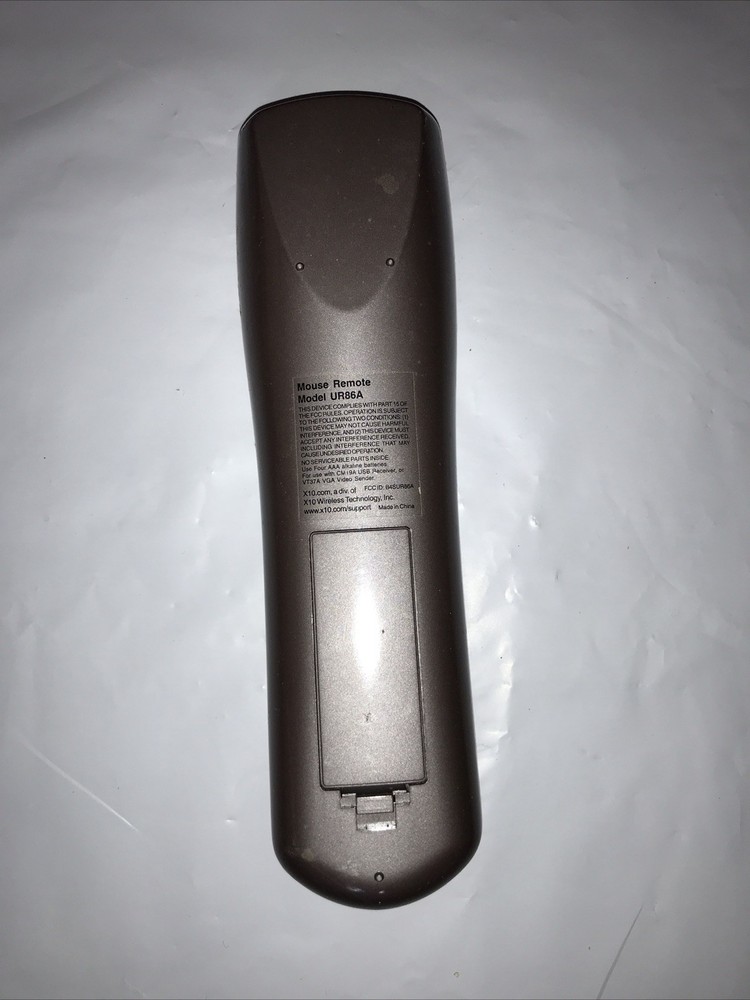 X10 Wireless Mouse Remote Model UR86A - New - No Box