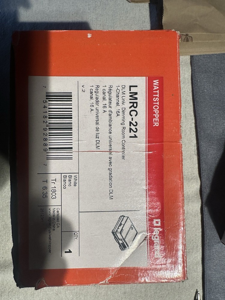 WattStopper LMRC-221 DLM Universal Dimming Room Controller