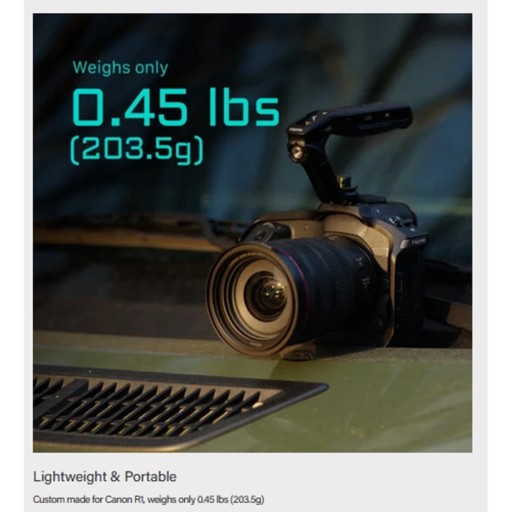 Tilta TA-T36-A-B Full Camera Cage Top Handle Basic Kit For Canon R1 Camera