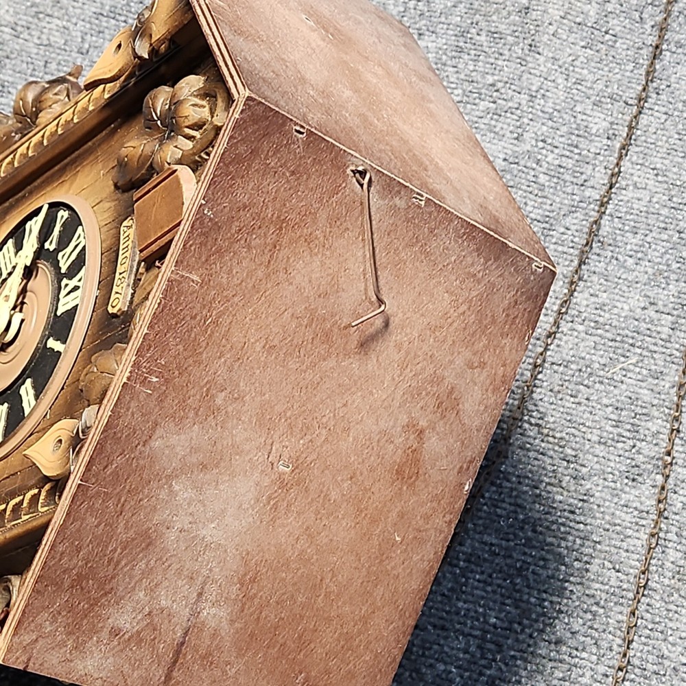 Vintage CUCKOO CLOCK Complete & Running German Made