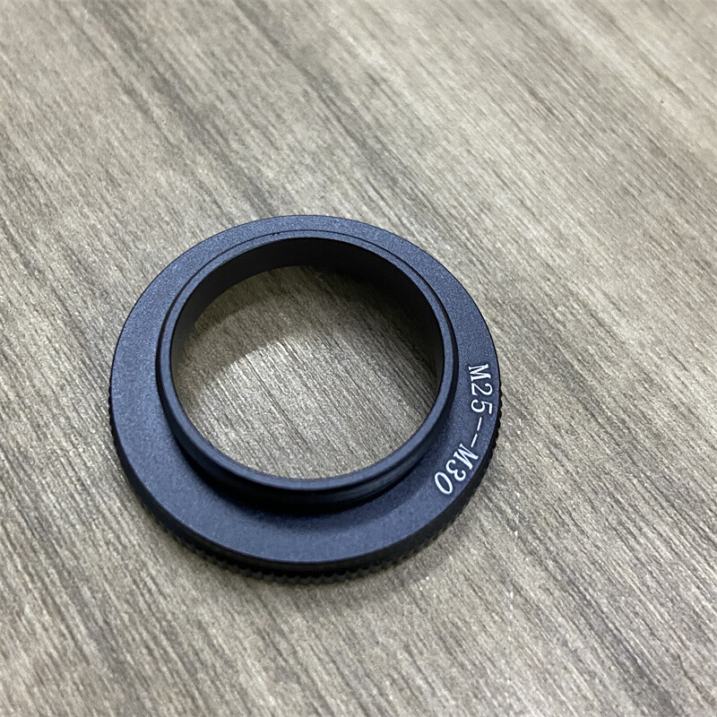 2PC M25 to M30 Microscope Objective Lens Adapter Ring for Nikon Leica Microscope
