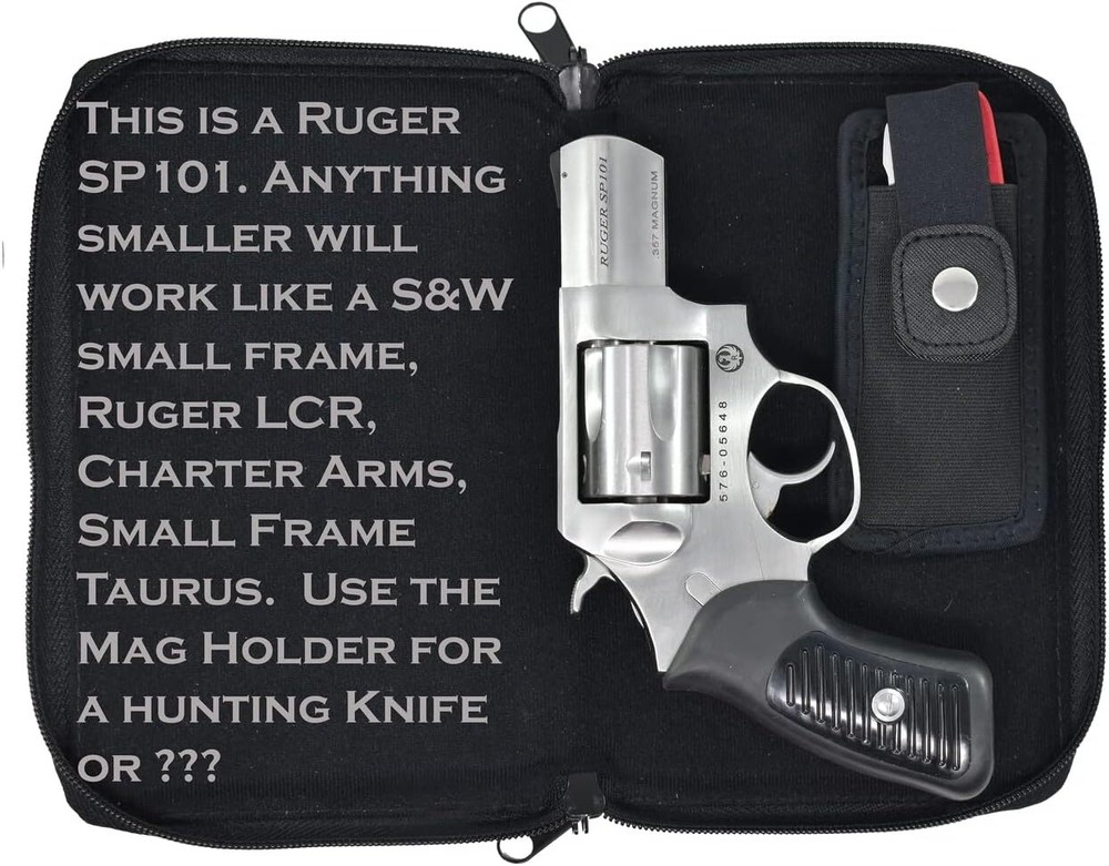 Leather Locking Bible Gun Case for Subcompacts (GTSN) PP