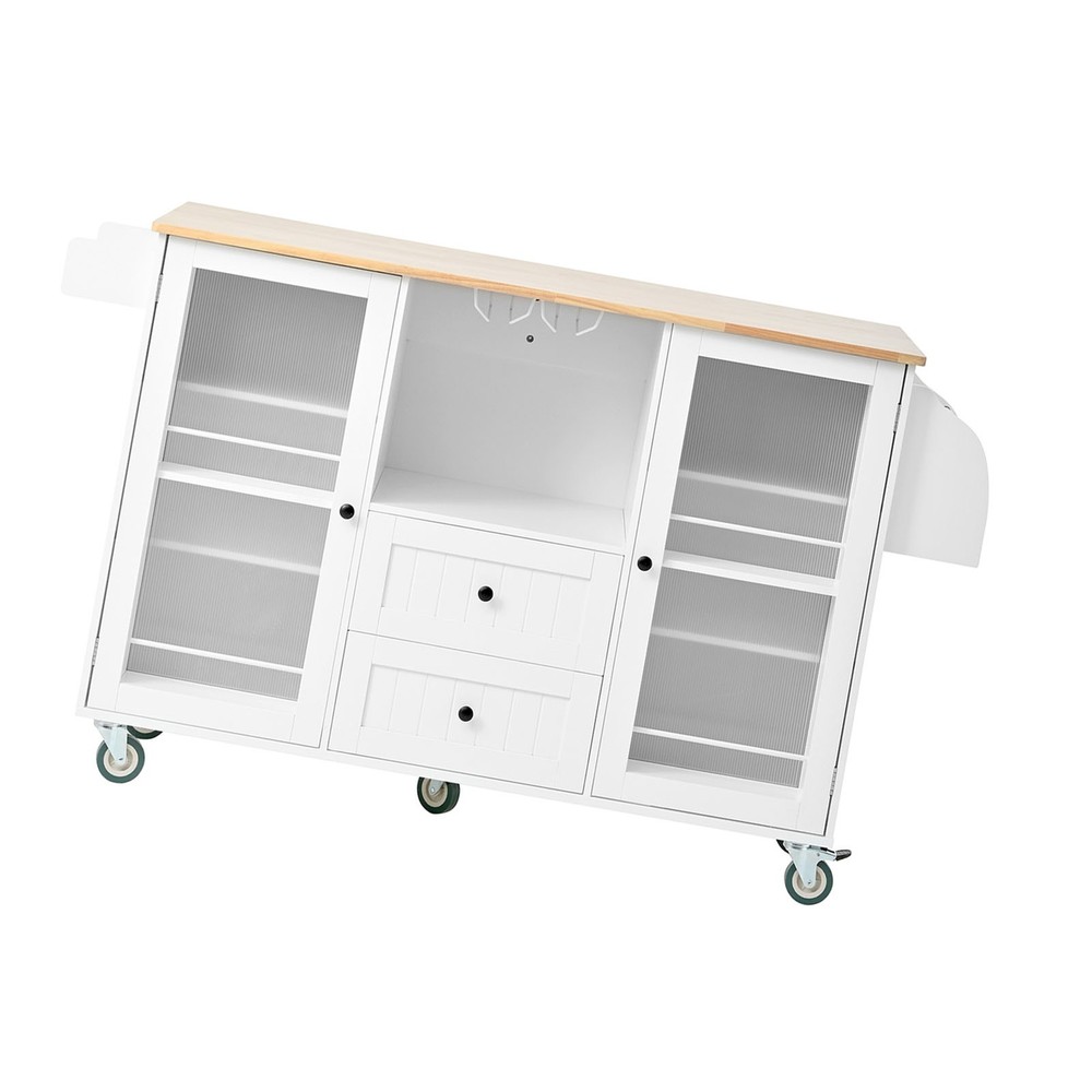 Kitchen Island Cart On Wheels Kitchen Table With Rolling Table On Wheels White