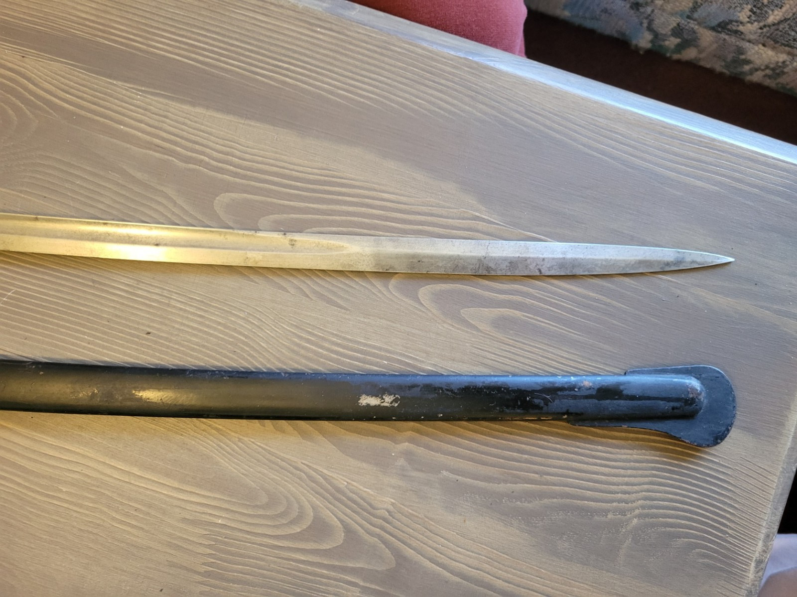 Antique WWI German/Prussian Triple-Etched Lion's Head Officer's Sword