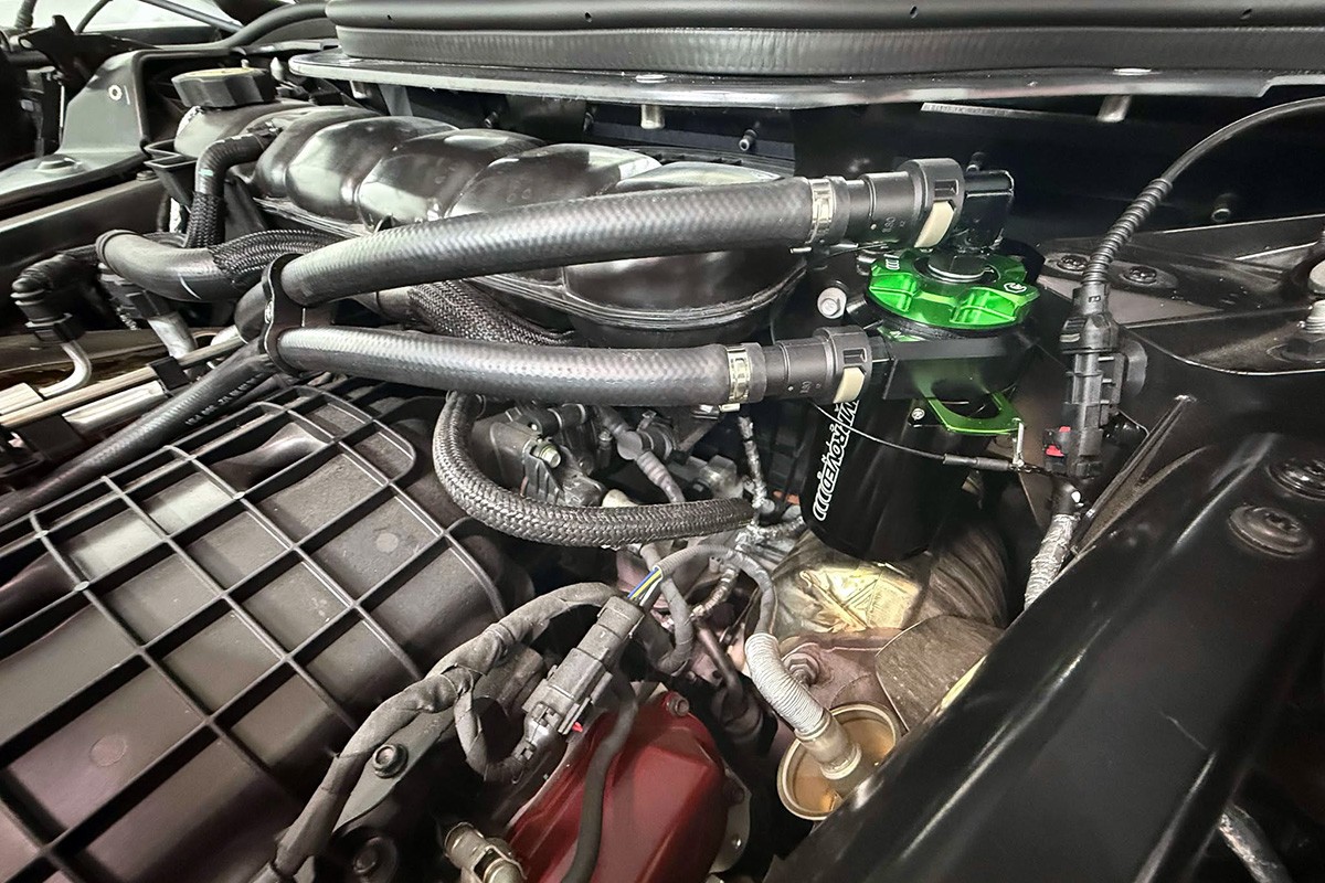 CCS Oil Catch Can Kit for 2020+ C8 Corvette Convertible