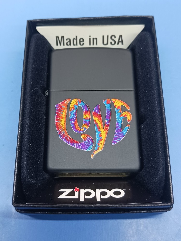 Zippo Tie Die No.3 Black Matte 28045