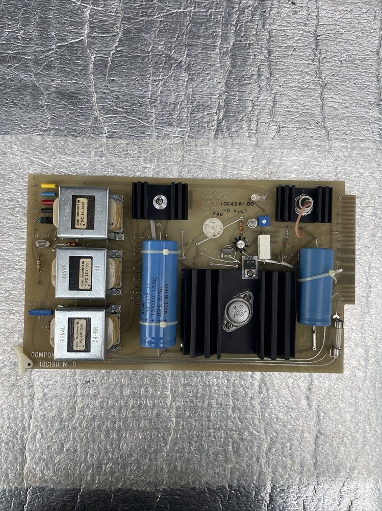 SYGNETRON 10C438-00 POWER SUPPLY CIRCUIT BOARD
