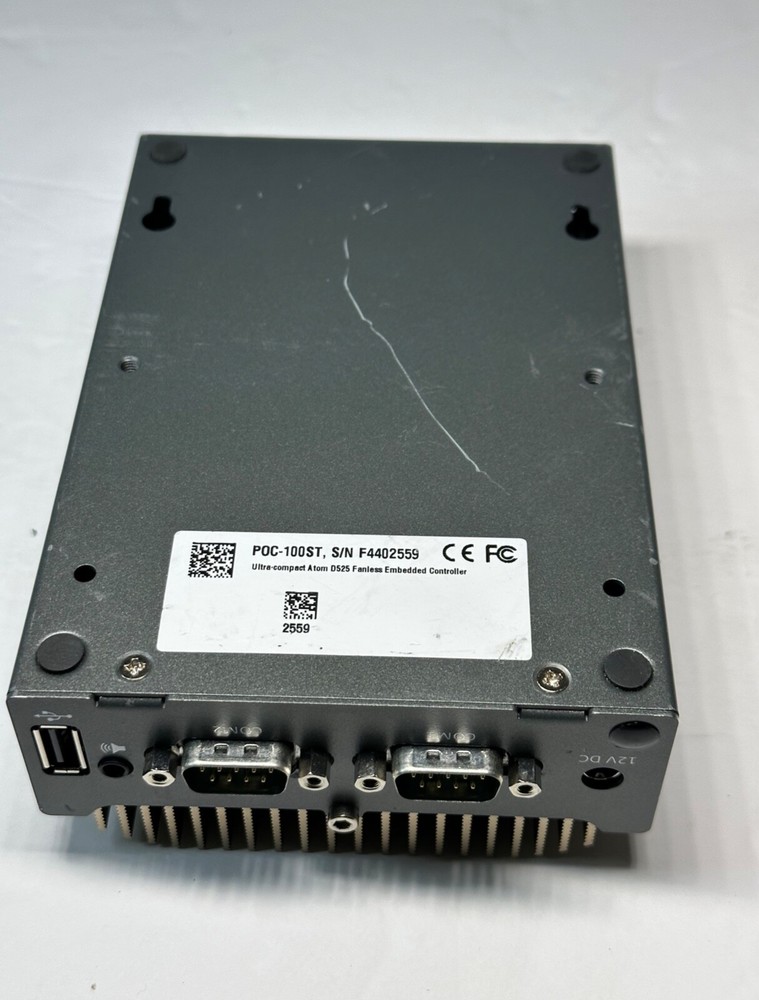 POC-100ST - Neousys Atom D525 Ultra-Compact Fanless Controller Terminal DC-Input