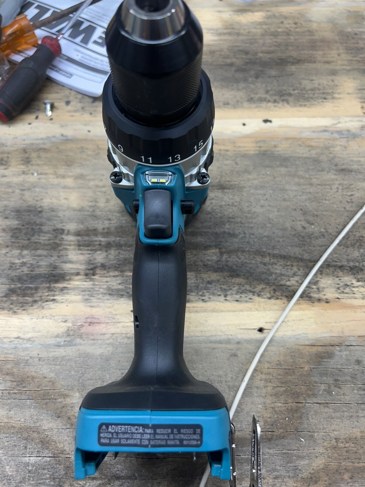 New Makita 18V XPH14 Cordless Brushless 1/2" -NO SIDE HANDLE-