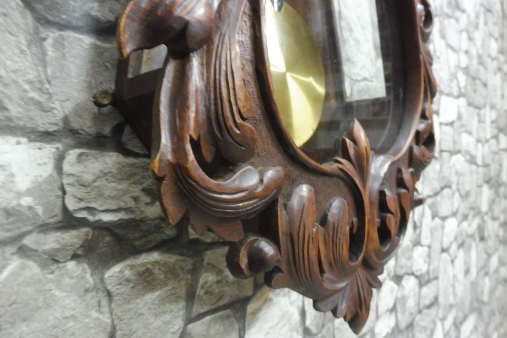 Antique German Wall Clock Black Forest Schwarzwalder Clock Regulator