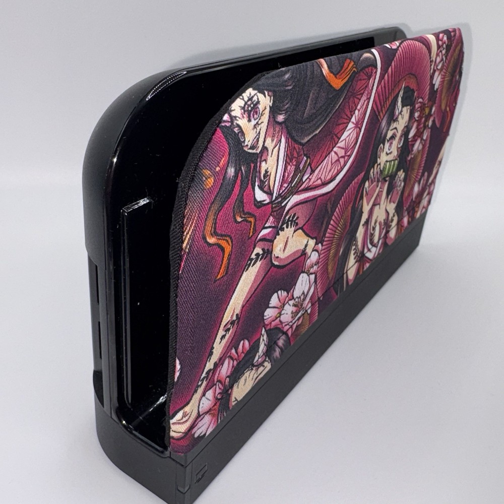 Nintendo Switch 2 Dock Cover Screen Protector Decor Nezuko Kamado Demon Slayer