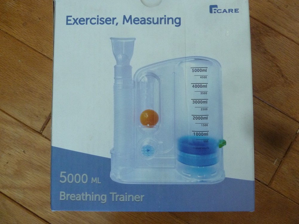 RCare Exerciser Measuring 5000mL Breathing Lung Trainer