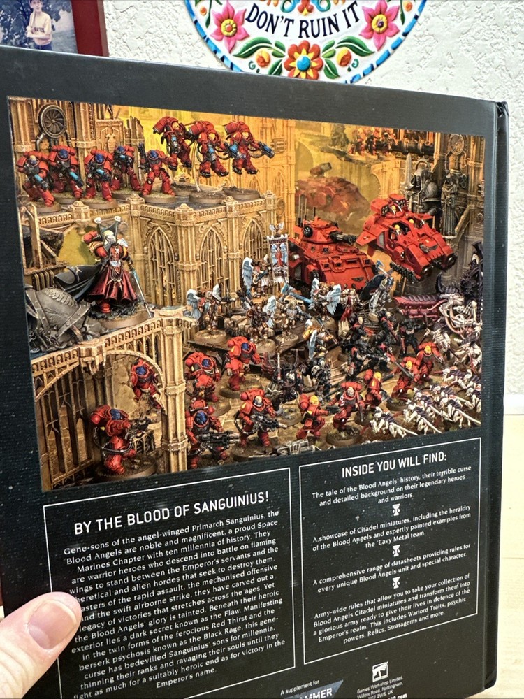 Codex Blood Angels 2024 For Games Workshop Warhammer 40,000