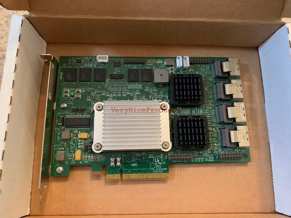 LSI 84016E L3-01114-01C SATA Mega RAID Controller + LSI iBBU01 Battery Back-up