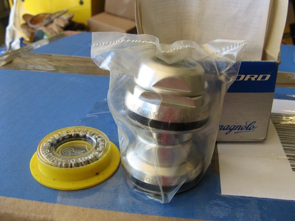 Vintage Campagnolo Record 1” Threaded Headset NEW English Thread