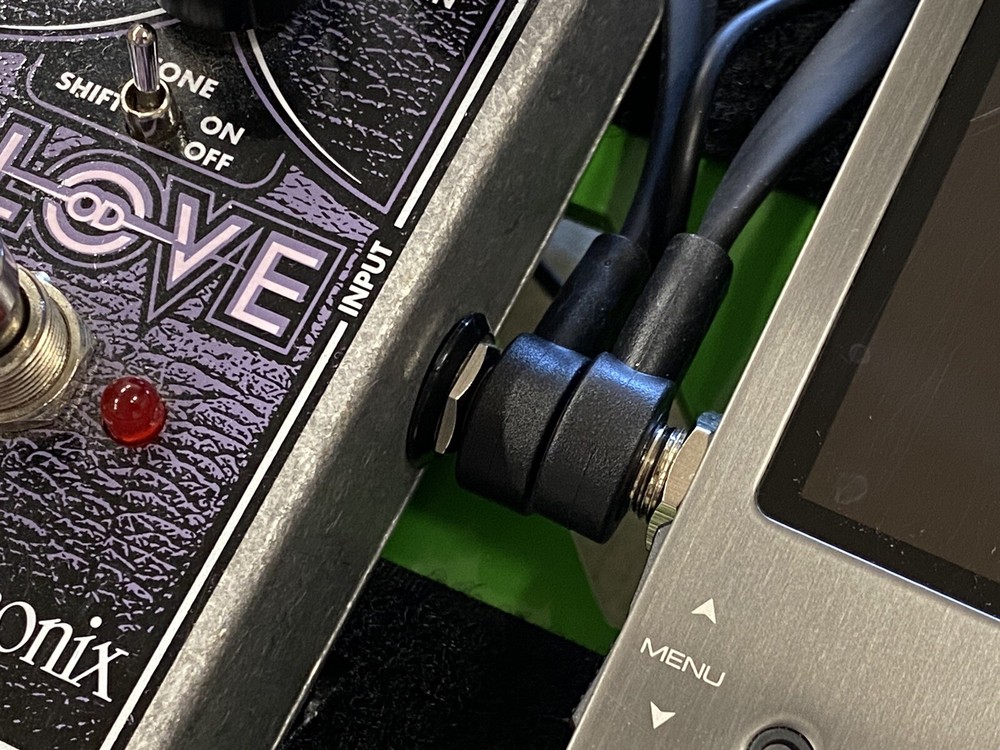 Kurrent Electric Flat Low Profile C Shape Guitar Effects Pedal Patch Cables