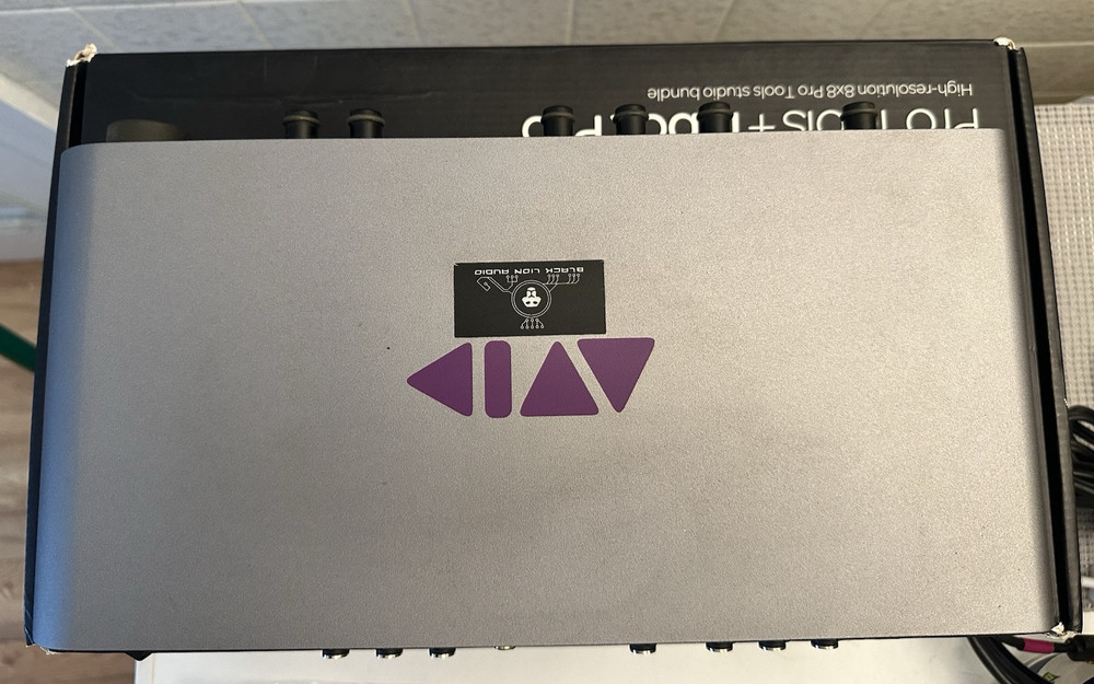 AVID Mbox 3 Pro Audio Interface w Premium Black Lion Modification