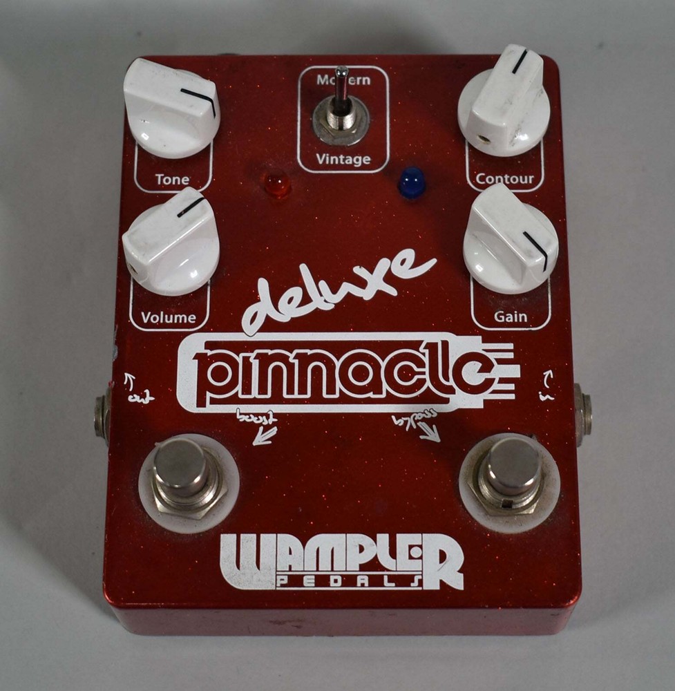 Wampler Pinnacle Deluxe Overdrive V1 Red