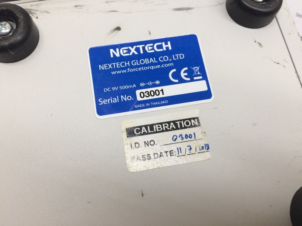 Nextech Digital Cap Torque Tester CTS 5.0 N.m USB Meter Bottle Lid Benchtop