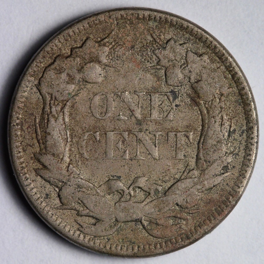 1857 Flying Eagle Cent Penny VF E187 OIKG