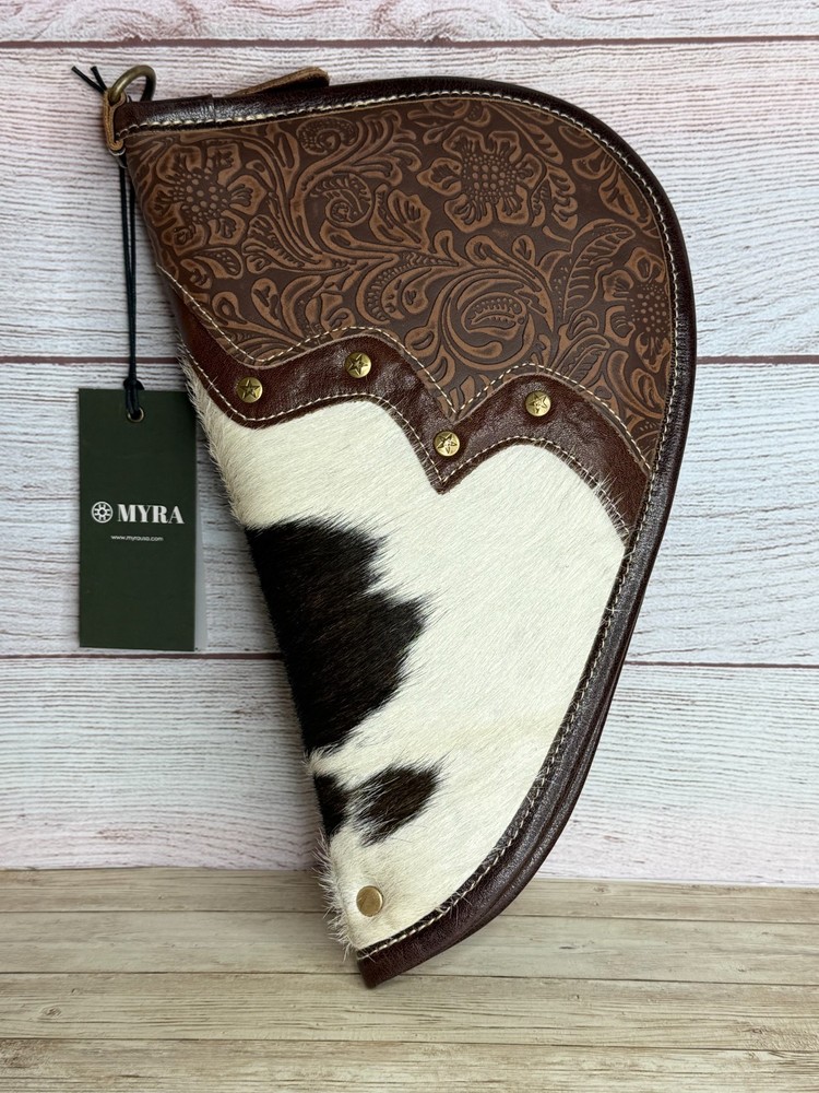 MYRA ~ LEATHER ~ HIDE ~ PISTOL ~ CASE