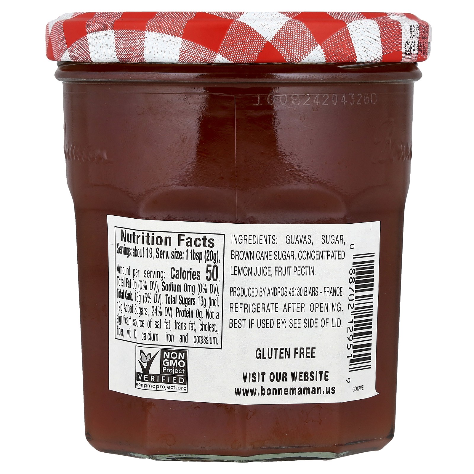 Guava Preserves , 13 oz (370 g)