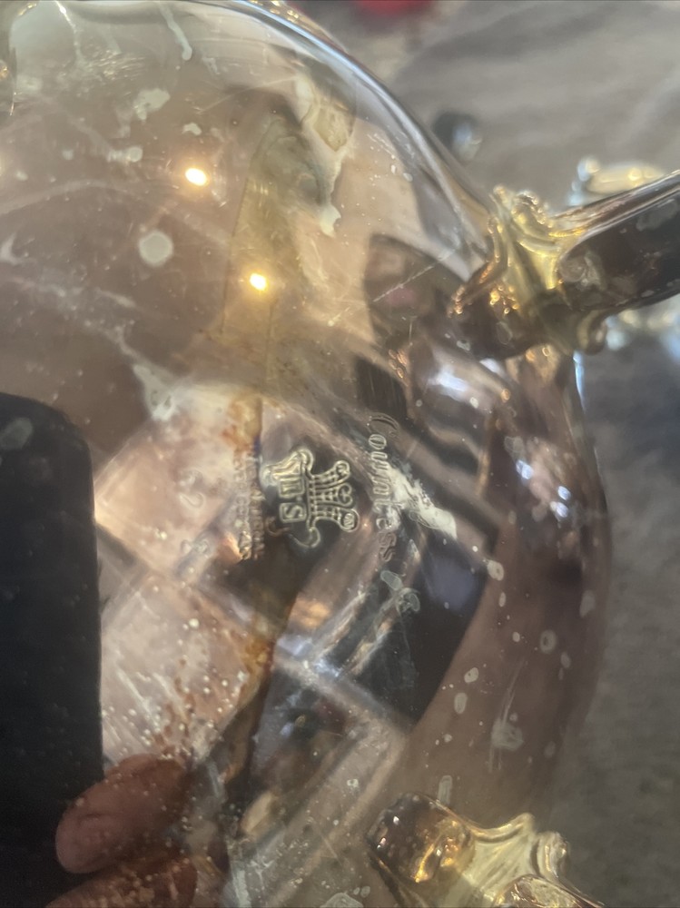 4 Piece Vintage International Sliver Co. COUNTESS Tea Set