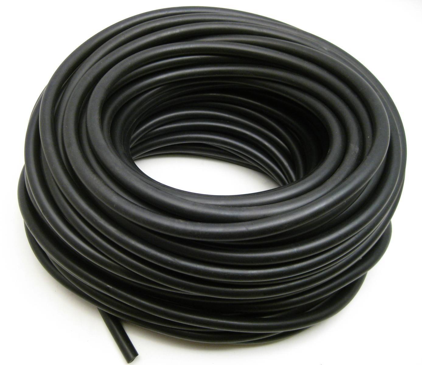 1 Roll Hollow Core Rubber Rope 3/8"x150' Flatbed Truck Trailer Tarp Strap Bungee