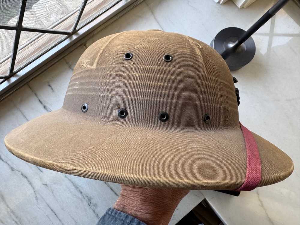 WWII USMC Helmet and EGA