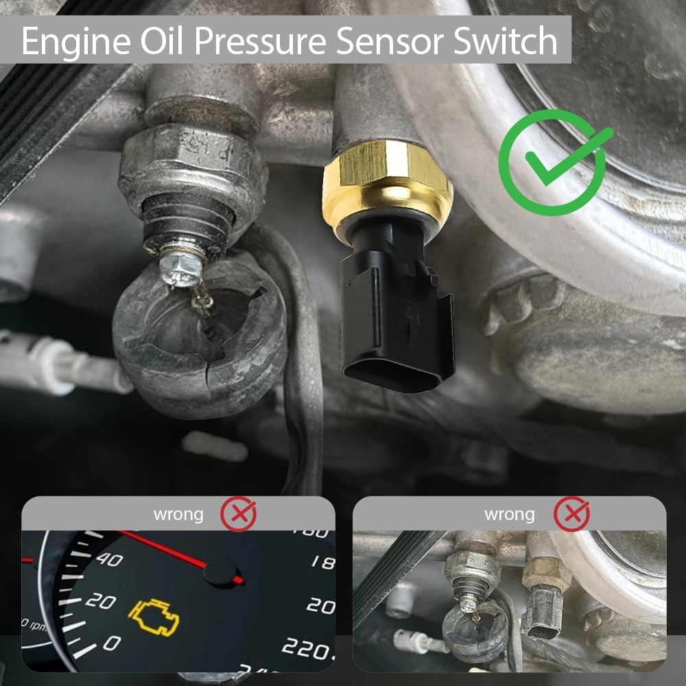 Engine Oil Pressure Sensor Switch, Sending Unit, A