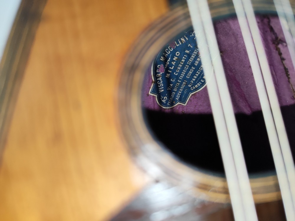 Mandolin 4/4 Viscardo Maccolini 1925 Milan 曼陀林 만돌린マンドリン