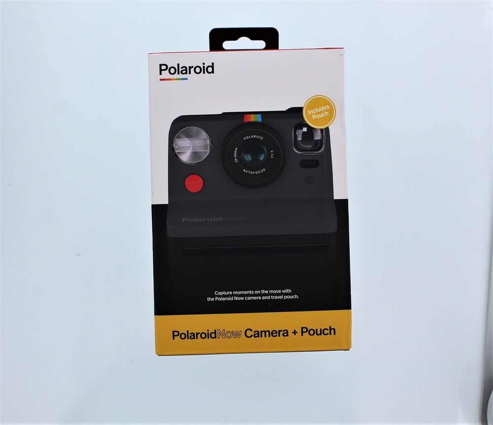 Polaroid Now Camera with Pouch