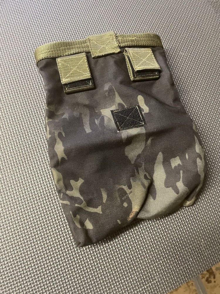 MultiCam GP Utility Pouch MOLLE Tabs Top Handle Open Top Tactical Dump Pouch