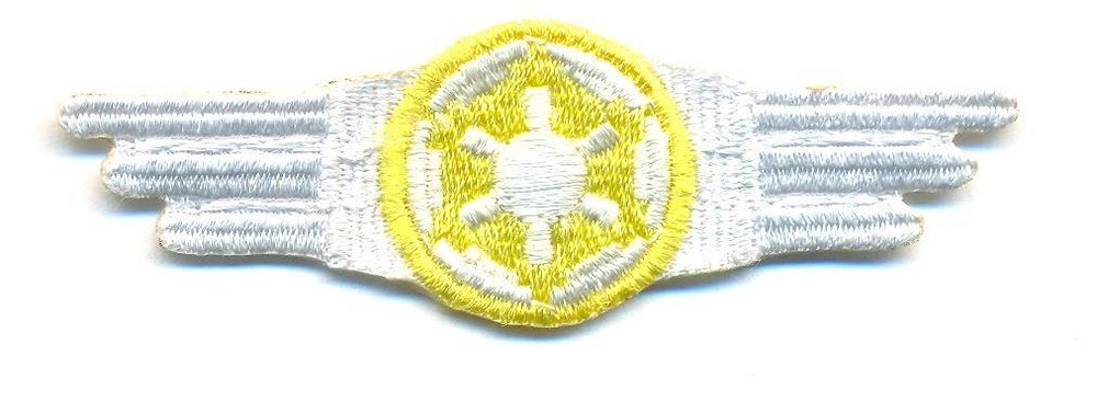 STAR WARS YELLOW PILOT WINGS PATCH - STW57