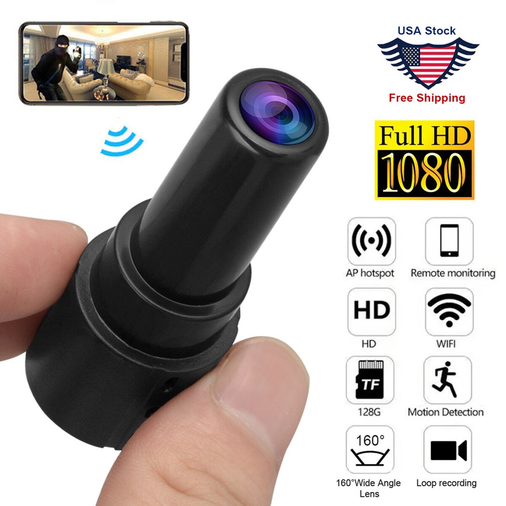 1080P WiFi Mini Camera HD IP Camcorder Home Security Micro Cam Motion Detection