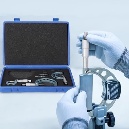 Machinist Micrometer Set - 0-4" Outside Micrometer Set