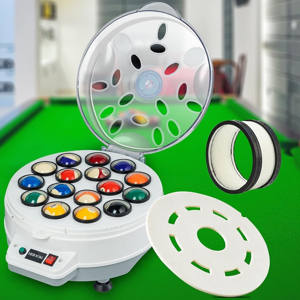 Billiard Ball Cleaning Machine Wool Ring Pool Ball Cleaner Replacement