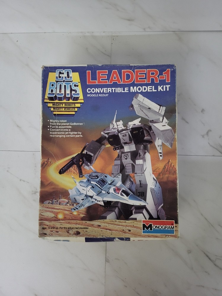 Leader-1 1/12 GO BOTS MONOGRAM Model Kit NEW MIB Unbuilt