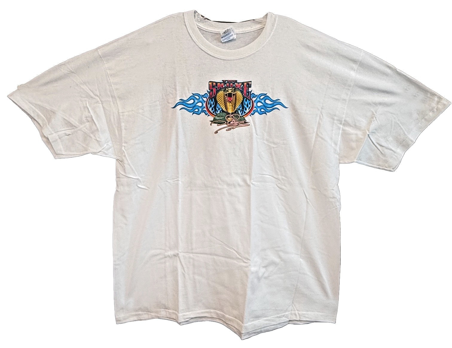 VRHTF NHRA VINTAGE "DON 'THE SNAKE" PRUDHOMME RACING" XXL T SHIRT-NEW NEVER WORN