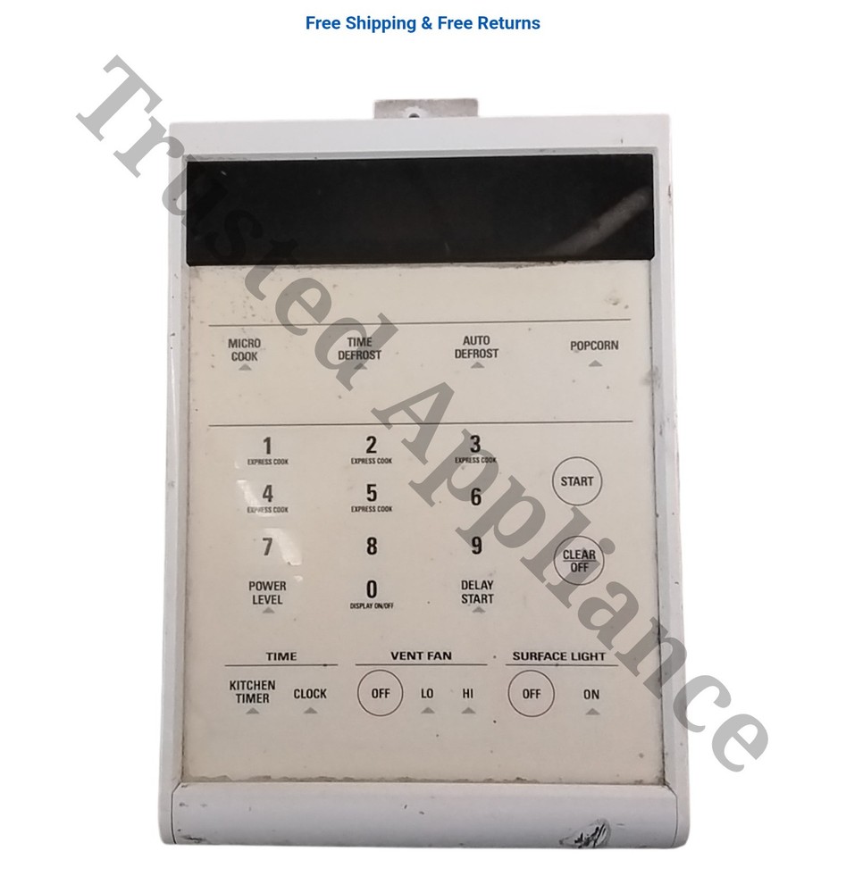 Microwave Control Panel Console JVM231WV001 White