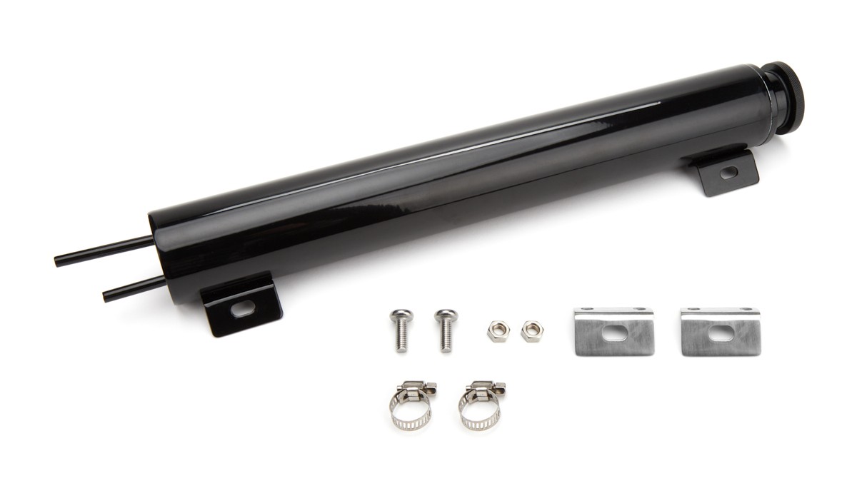 SPECIALTY PRODUCTS COMPANY Radiator Overflow Tank 2 in x 15in Black Stainles