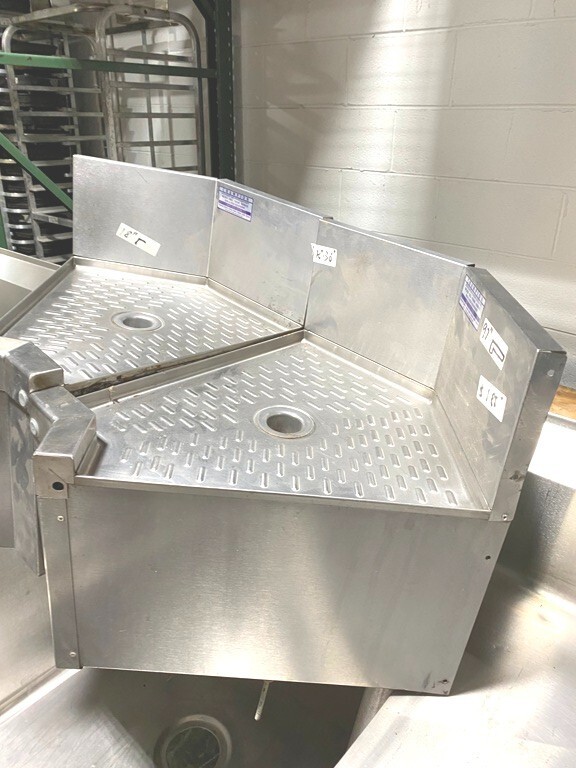 Bar Drainboard/ Perlick Under Bar Drainboard 90 Degree Unit