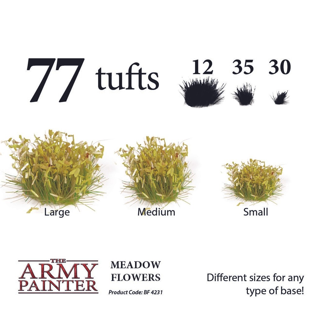 The Army Painter Battlefields Tuft Meadow Flowers