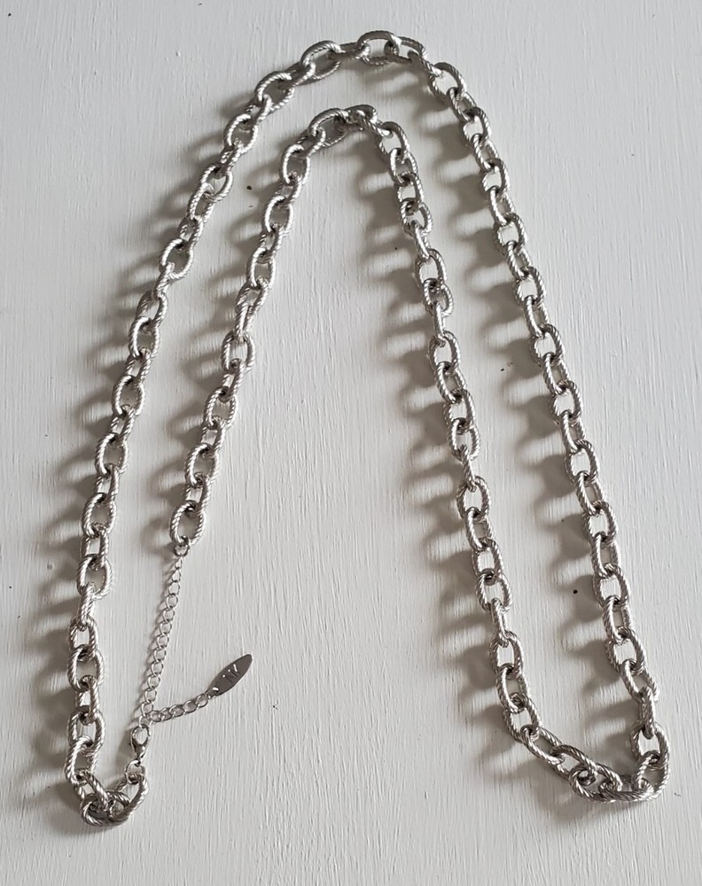 NY Signed Long Chain Necklace