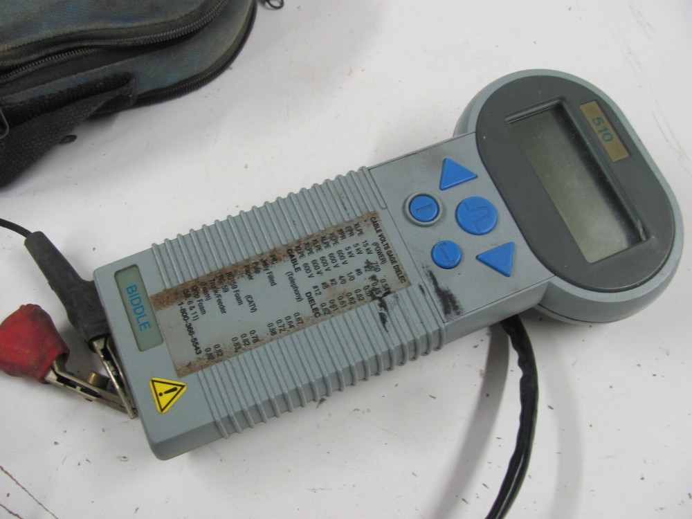 BIDDLE MODEL CFL510 MEGGER MULITIMETER LOCATOR