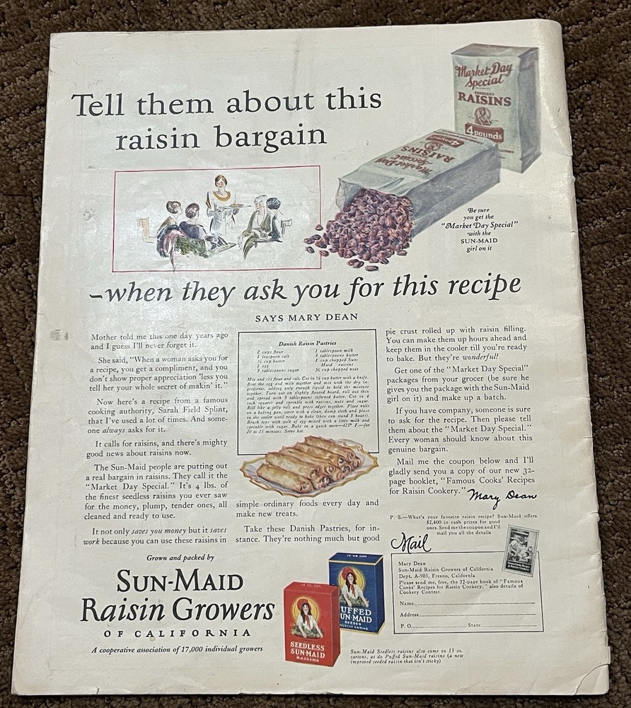 Vtg Antique 1926 Needlecraft Magaines (Crochet Easter Basket Pattern & More)
