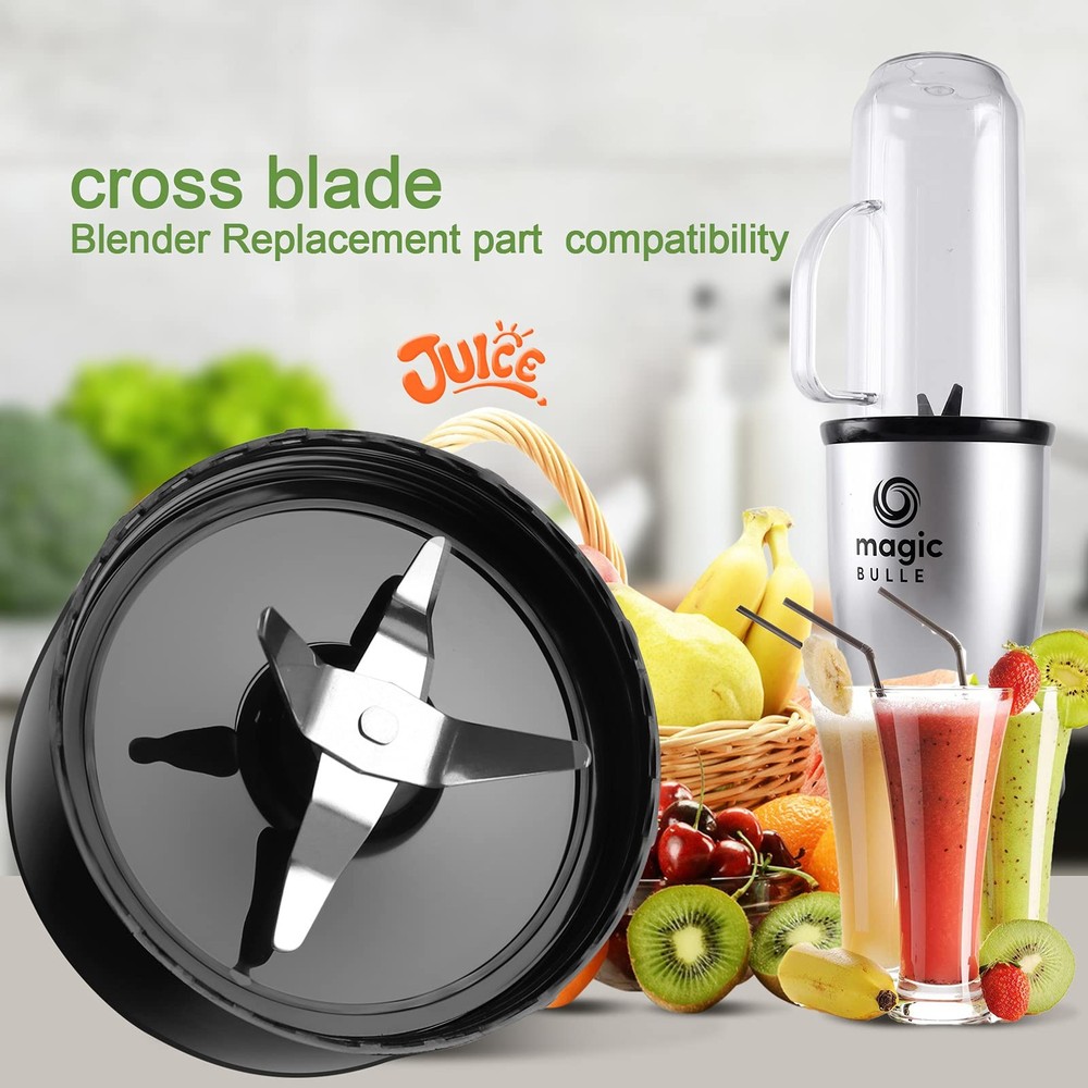 1pack Magic Bullet Replacement Parts Cross Blades Compatible with Magic Bulle...