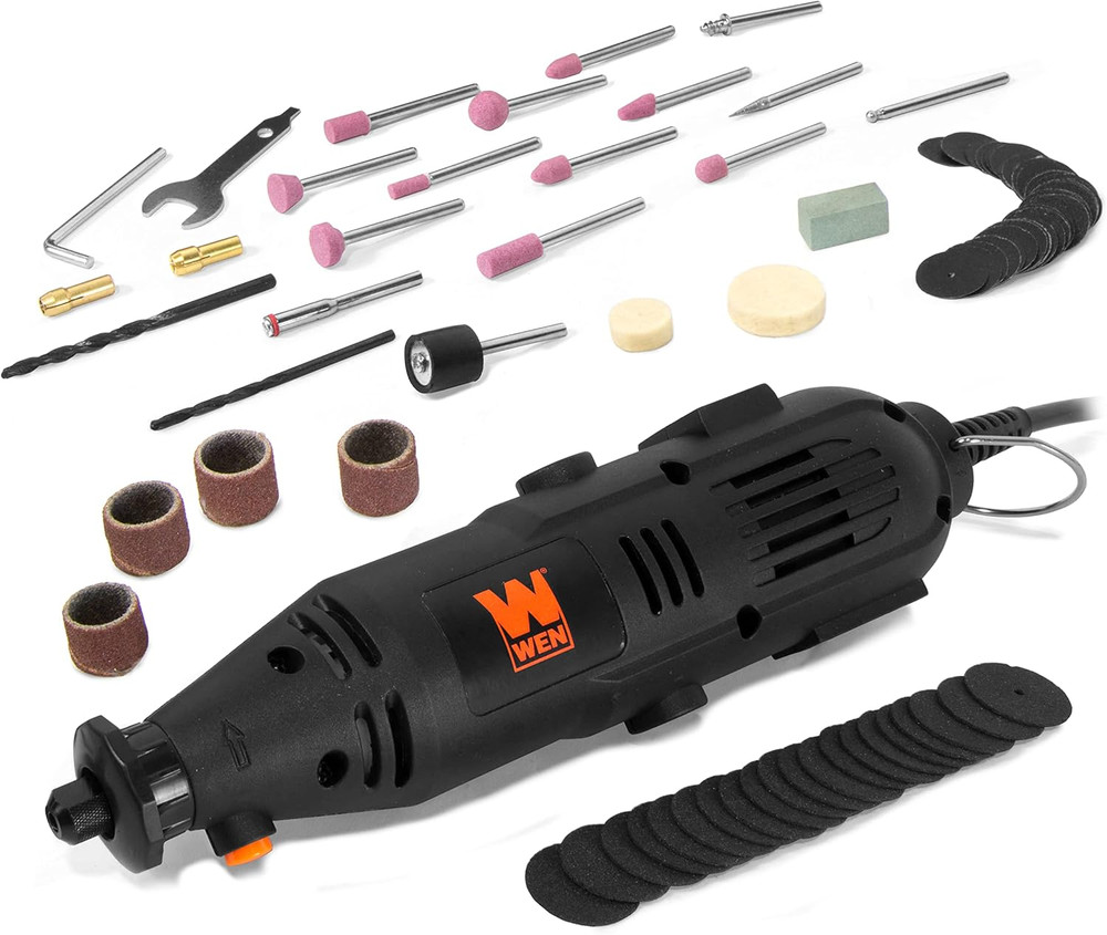 23101 1-Amp Variable Speed Rotary Tool with 100+ Accessories