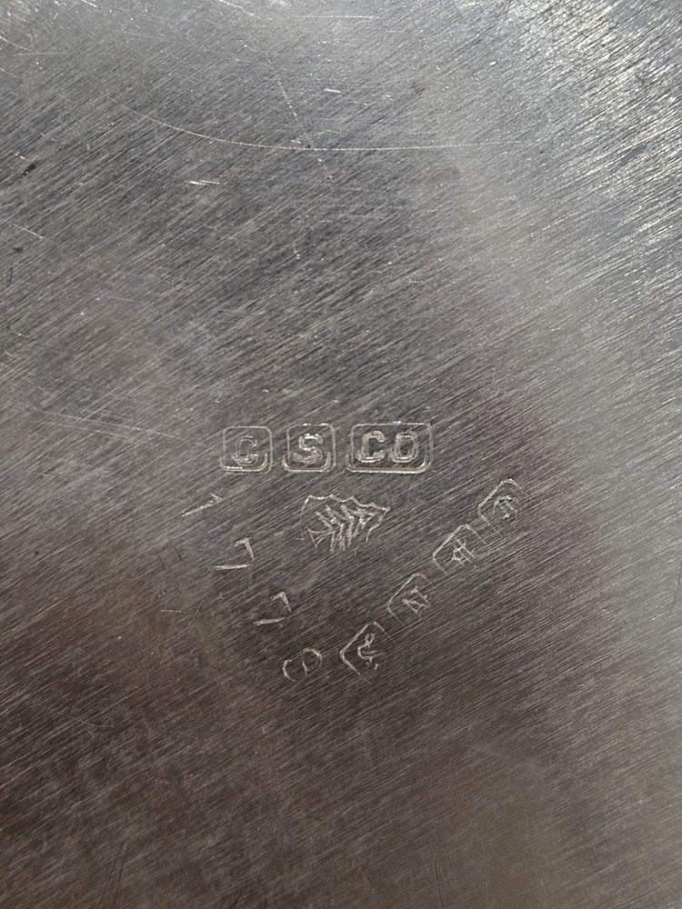 CS & Co Silverplate Water Pitcher 7 1/2" Tall & 4" Diameter