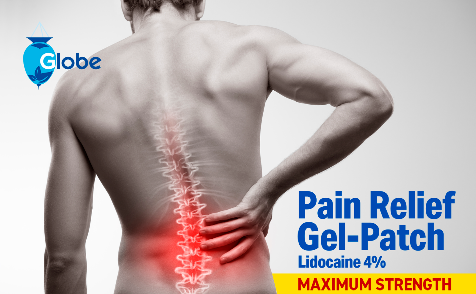 Lidocaine 4% Patch | Maximum Strength Pain Relief 15 Count |